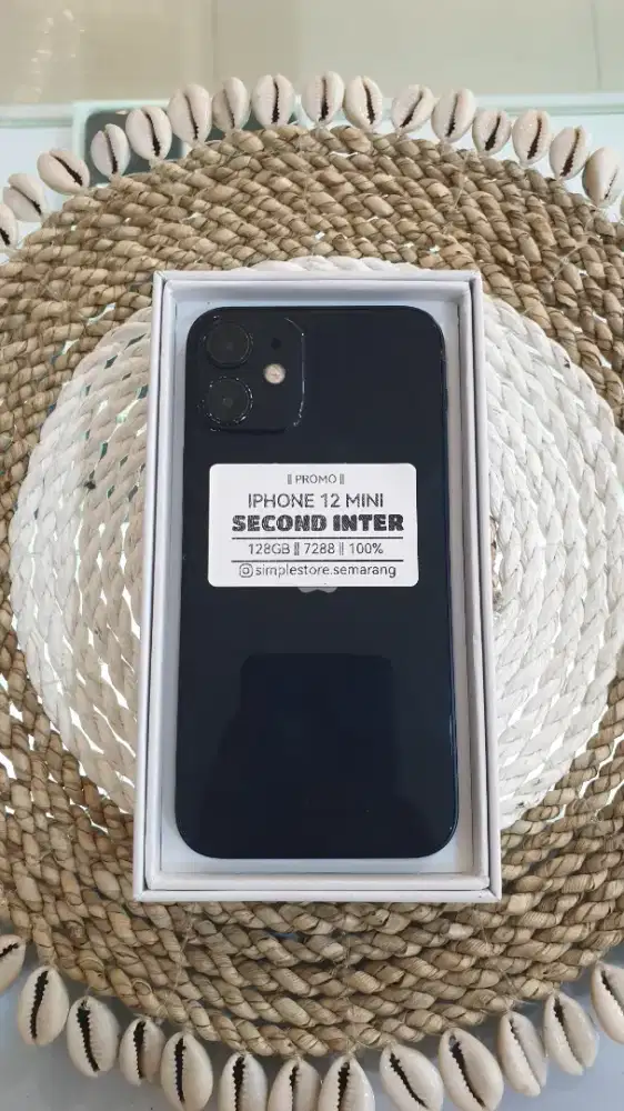 iPhone 12 mini 128 fullset normal no minus menerima jual beli dan TT