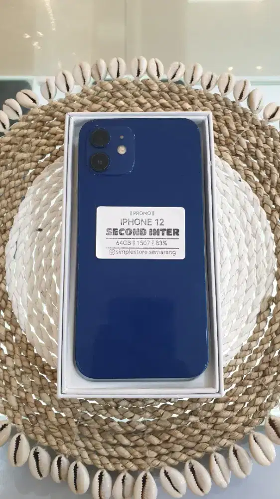 iPhone 12 64GB fullset normal no minus menerima jual beli dan TT
