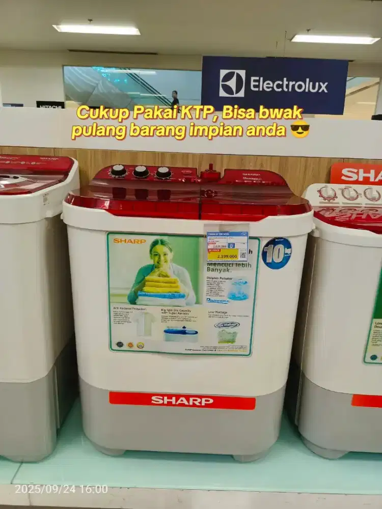 Cicilan Mesin Cuci Tanpa DP