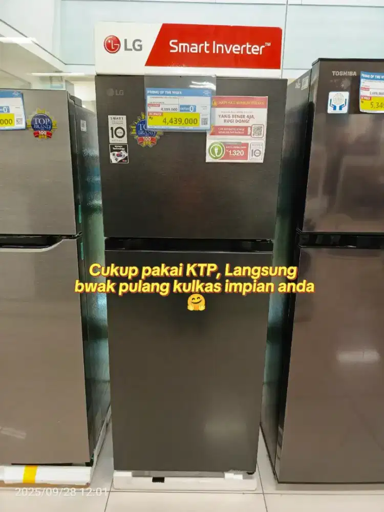 Cicilan Kulkas Tanpa DP