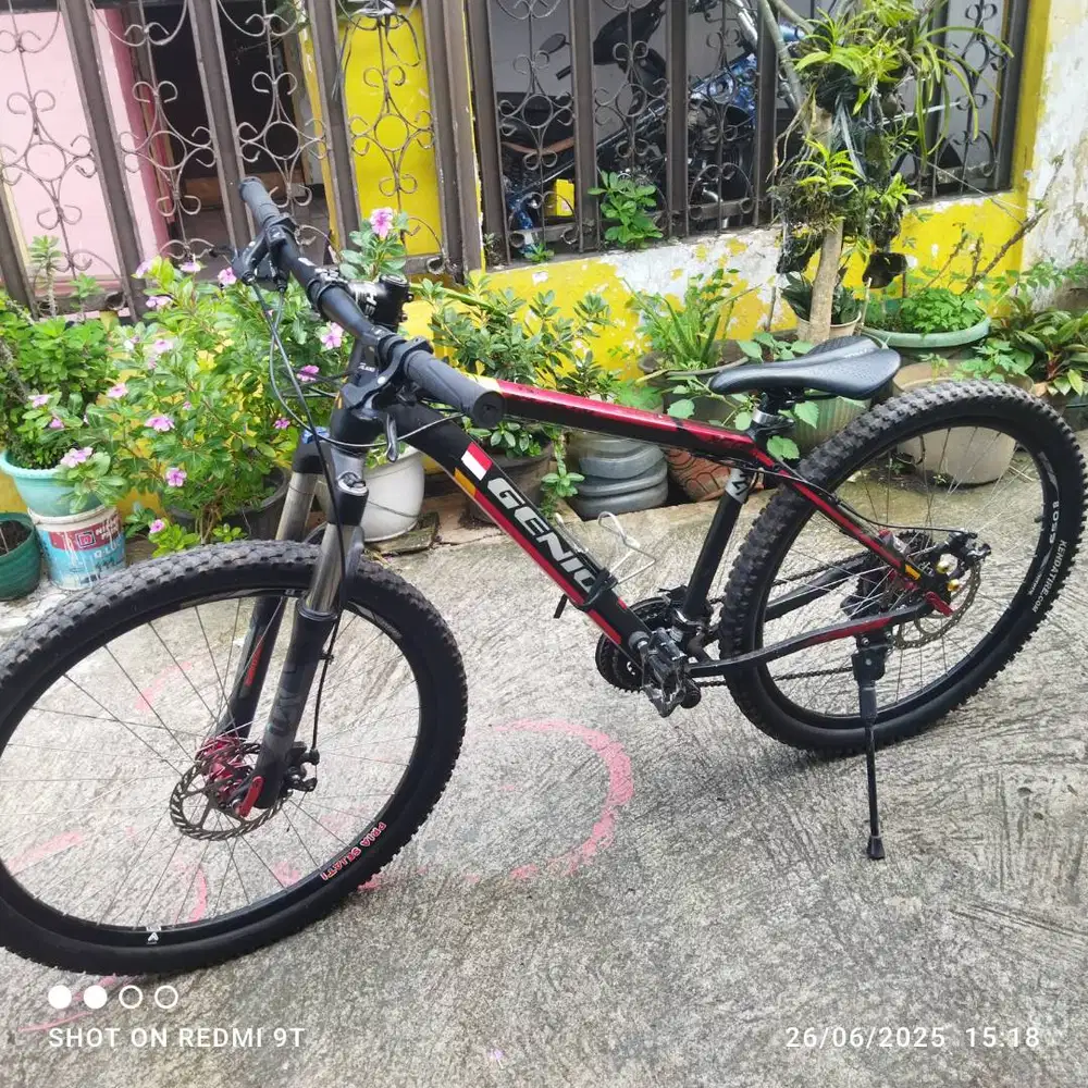 sepeda size 27.5 siap pakai