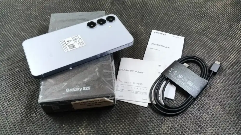 SAMSUNG GALAXY S25 5G 12/256GB SEIN ON GARANSI