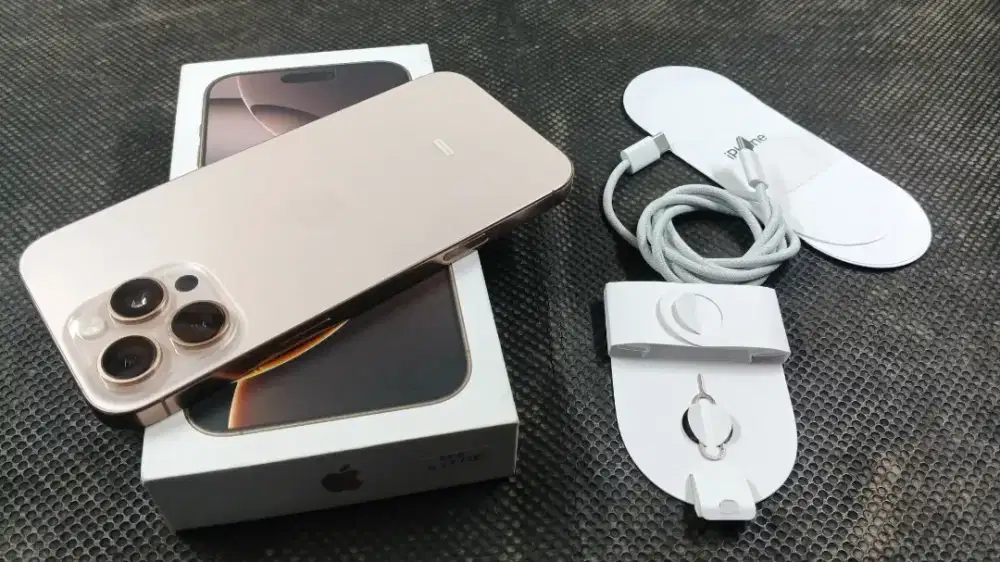 IPHONE 16 PROMAX 256GB RESMI IBOX ON GARANSI