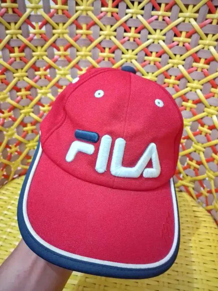 Topi brand ori filla dan reebok
