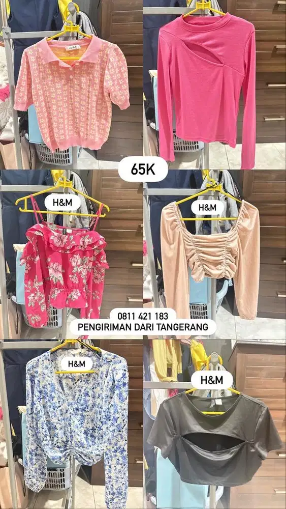 Atasan brand preloved