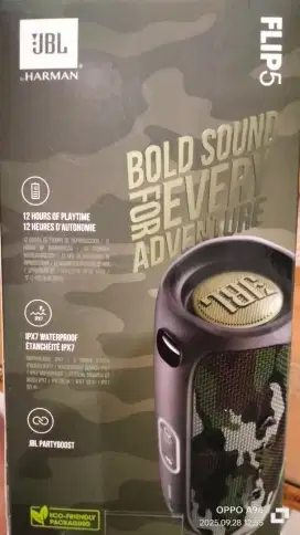 Dijual Speaker bluetooth JBL Flip 5 Original Loreng