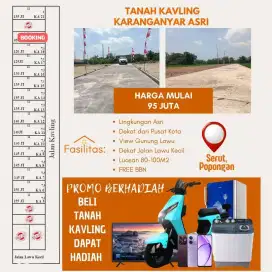 Kavling Murah View Gunung Lawu