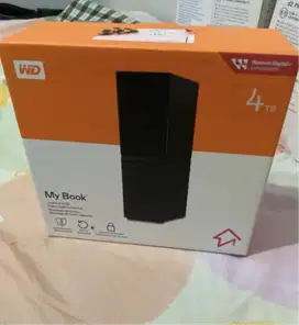 Harddisk external WD my book 4 tb garansi on 16 jun 2027