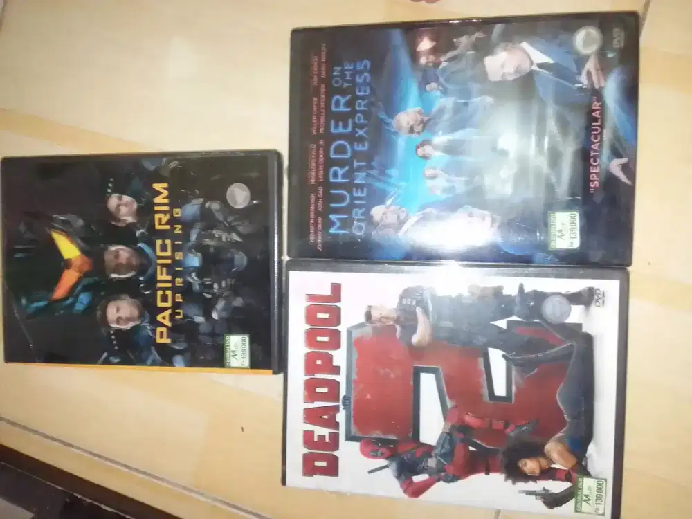Jual kaset dvd original masih segel