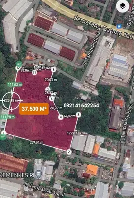 L, Tanah Kosong area Industri SEMARANG, Hrg dbawah NJOP, Cantiq