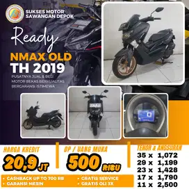 DP 500 CASH KREDIT YAMAHA NMAX OLD TH 2019 UNIT MULUS BERGARANSI