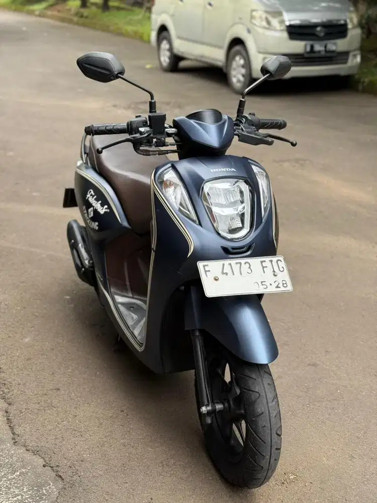Honda Genio Fabulous Thn 2023 Blue Matte Mulus