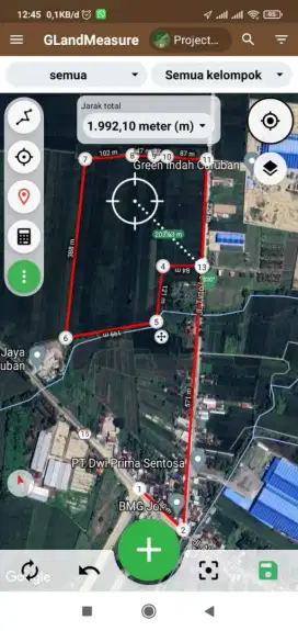 DIJUAL TANAH / LAHAN KERING LUAS TANAH 17044
