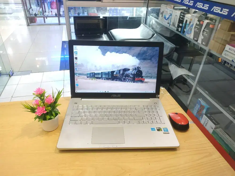 READY LAPTOP ASUS N550JK CORE i7 RAM 16GB SSD 256GB NVIDIA