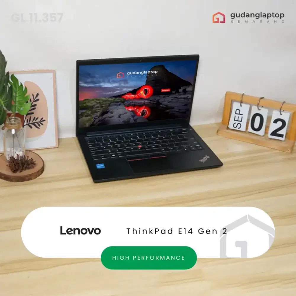 LENOVO ThinkPad E14 Gen 2
INTEL Core i7 - 1165G7 16/512