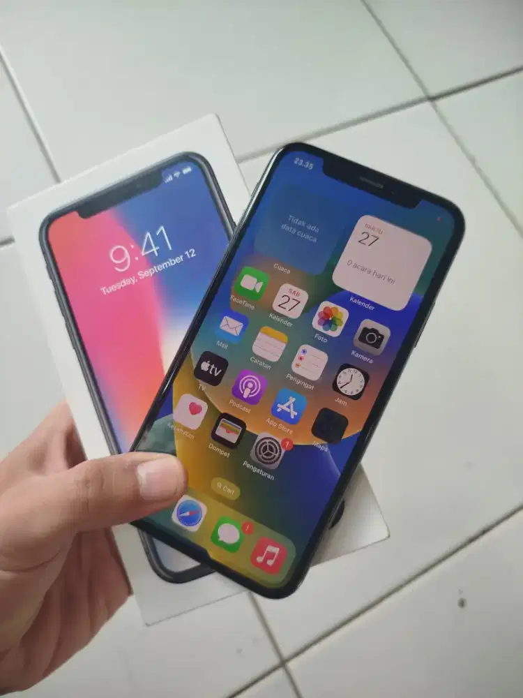 iPhone X 64GB aktivitas lama
