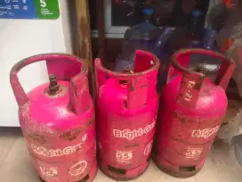 Tabung gas kosong 7kg pink 3 unit