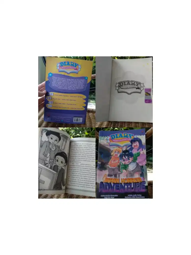 Buku Diary persahabatan Japan horror adventure