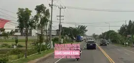 H, Tanah Strategis LD 100 mtr, Dpn Gerbang TOL Dumpil MADIUN