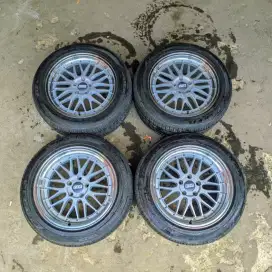Velg zenix BBS LM r18 5x114 lbr8/9 sepaket ban