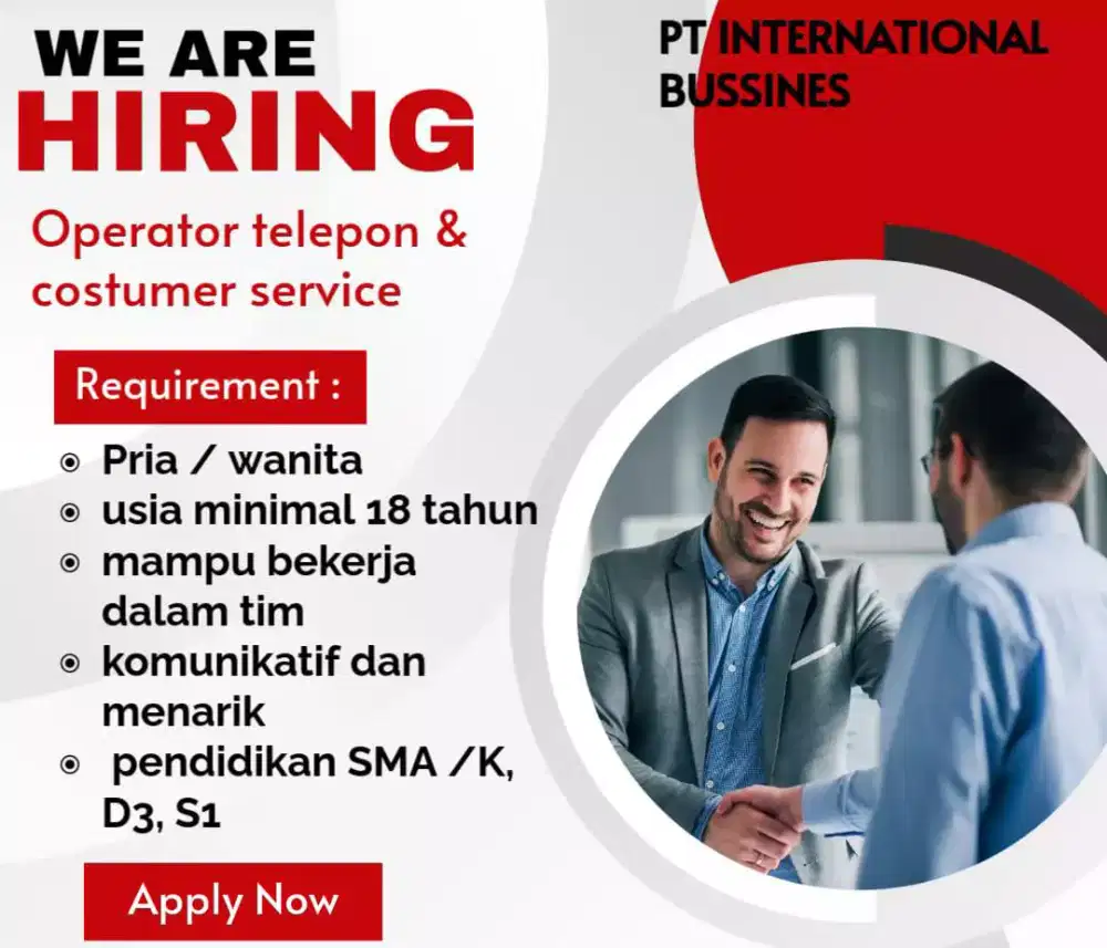 Lowongan Pekerjaan