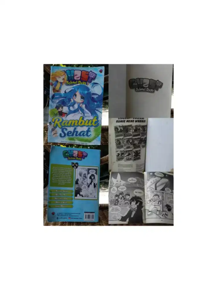 Jual Komik anak ( Bekas ) Komik Ghost School Days Rambut Sehat