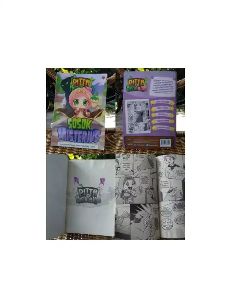 Jual Komik anak ( Bekas )Komik Pitta& negeri ajaib Sosok Misterius