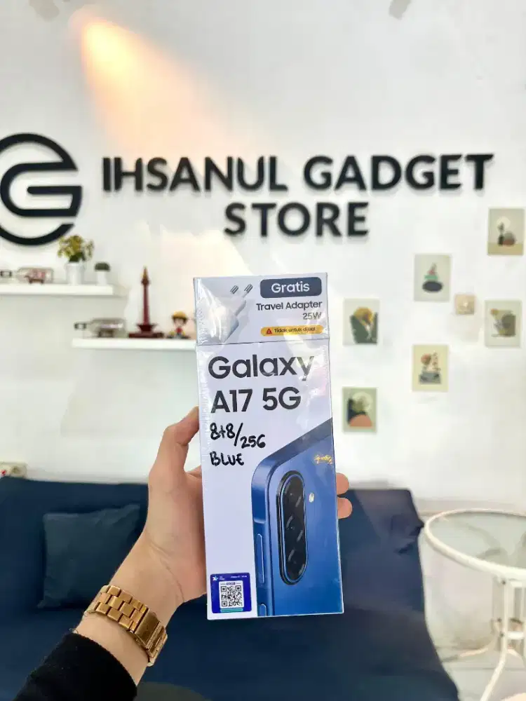 (BARU) SAMSUNG A17 5G RAM 8+8/256 GRATIS CASING