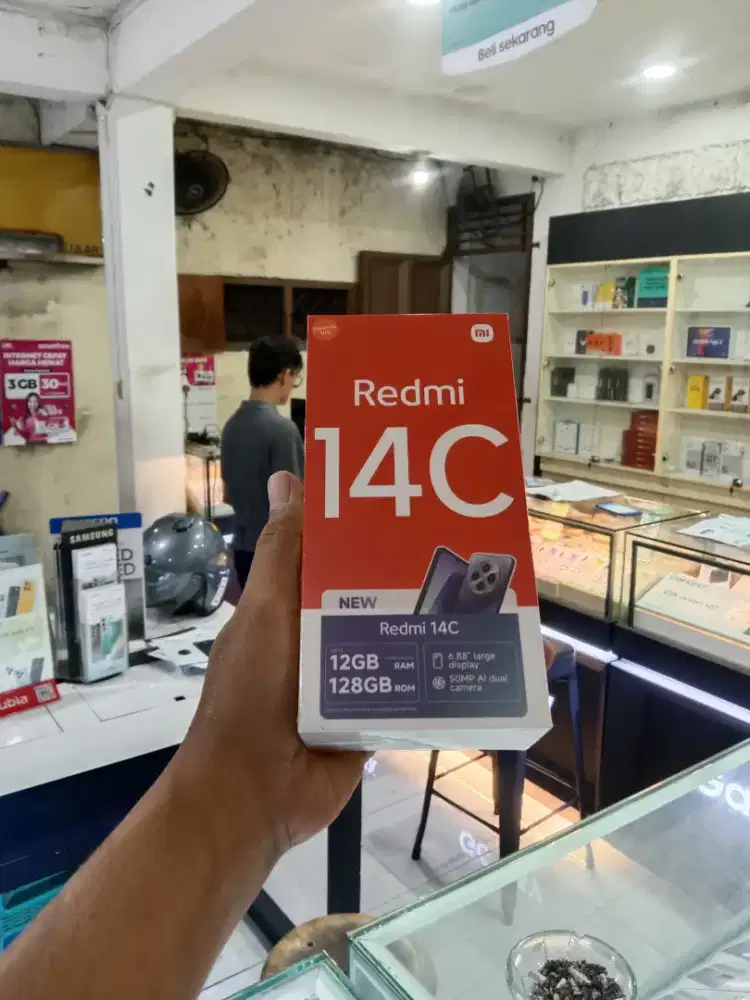 [ Fast respon WA ] Xiaomi Redmi 14C NFC 6+6/128 Garansi resmi 15bln