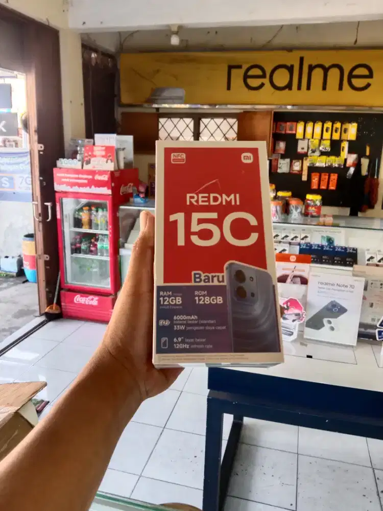 [ Fast respon WA ] Xiaomi Redmi 15C NFC 6+6/128 Garansi resmi 15bln
