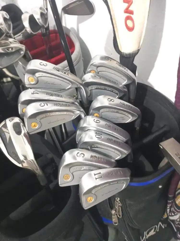 Stick Golf Iron Set Honma Fullset Siap Pakai / Stick Golf Pria Honma