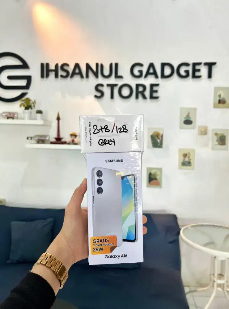 (BARU) SAMSUNG A16 RAM 8+8/128 GRATIS CASING