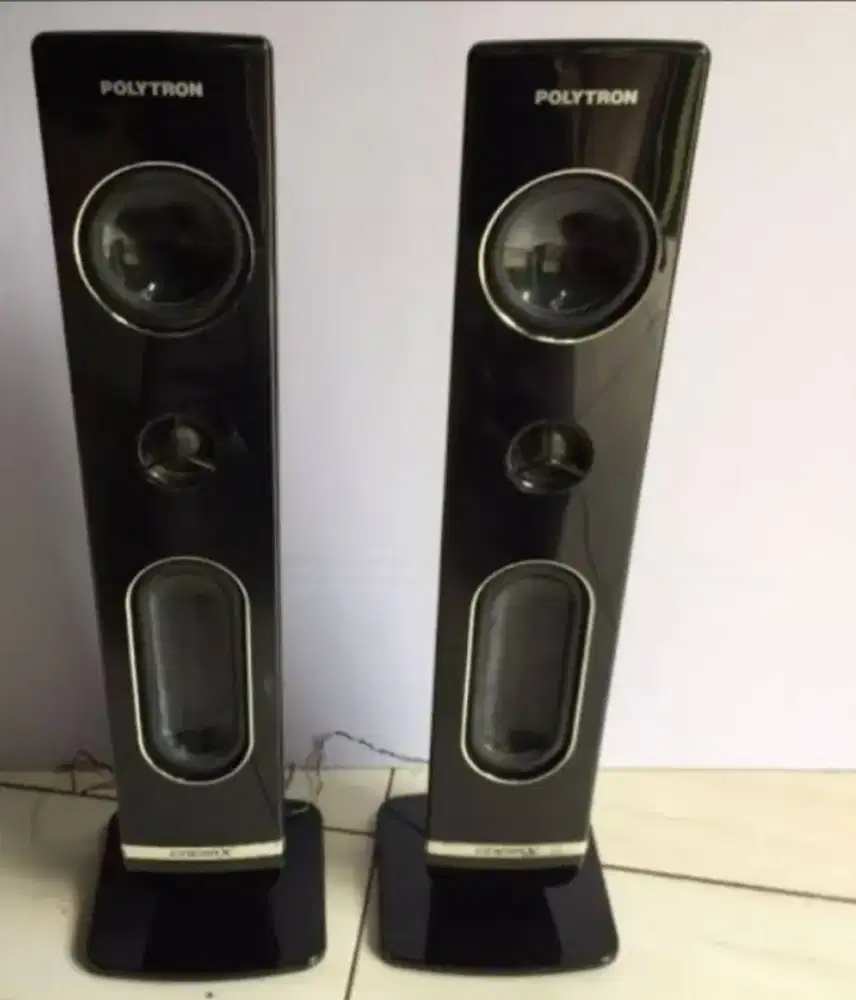 speaker tower polytron ngbas