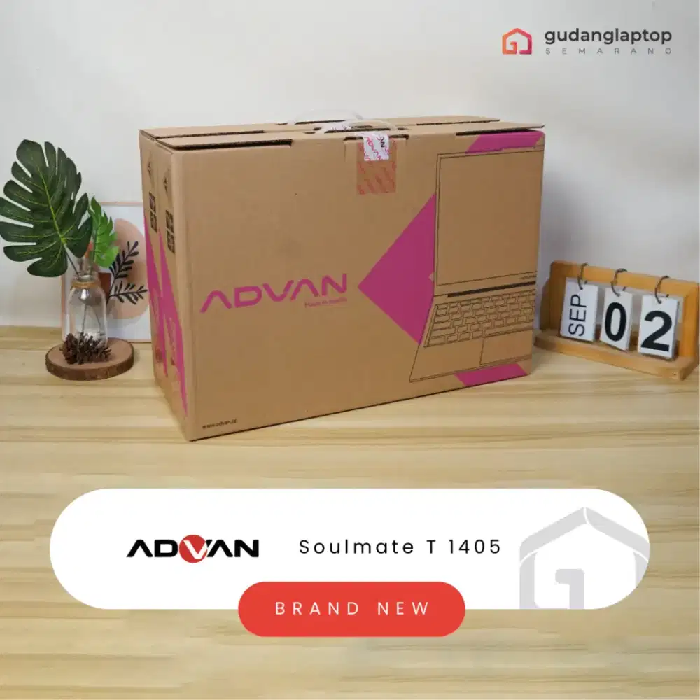 NEW ADVAN Soulmate T 1405
INTEL N4020 4/128 Garansi Resmi 1 Tahun