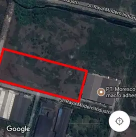 Dijual Lahan 22.500m2 di Kawasan Modern Cikande Tangerang Banten