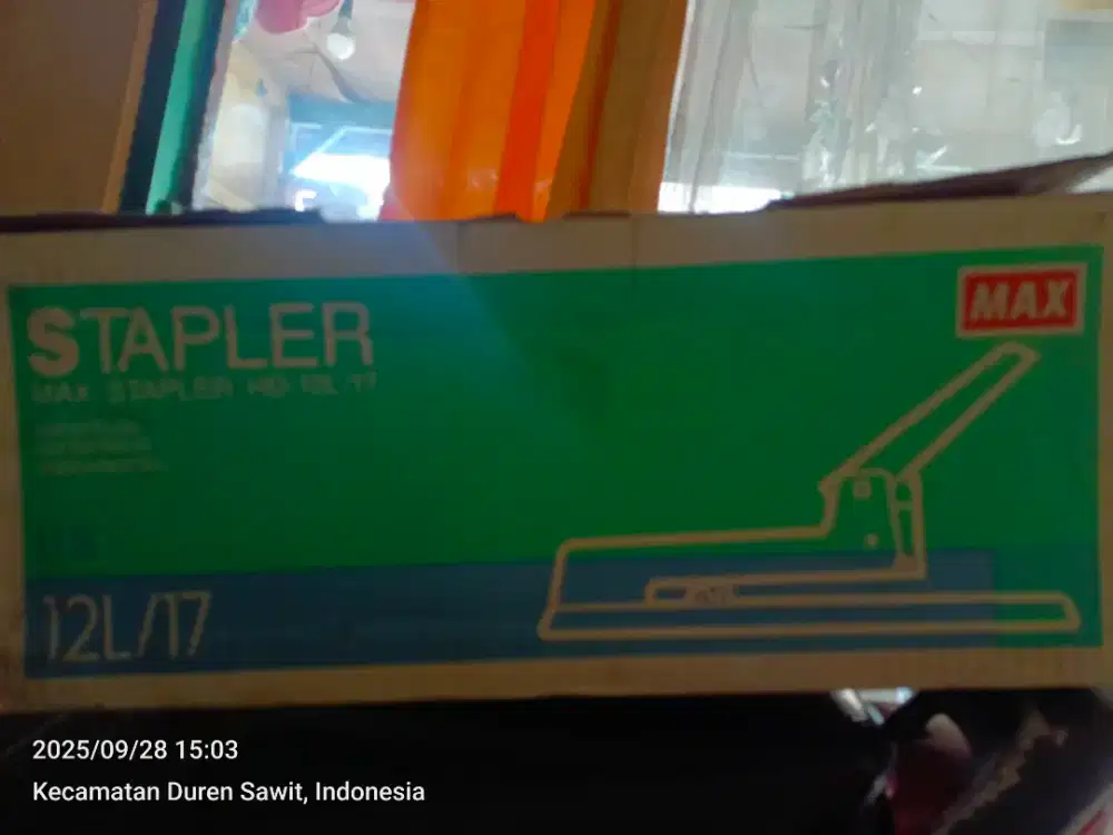 Di jual stapler max hd -12L/17