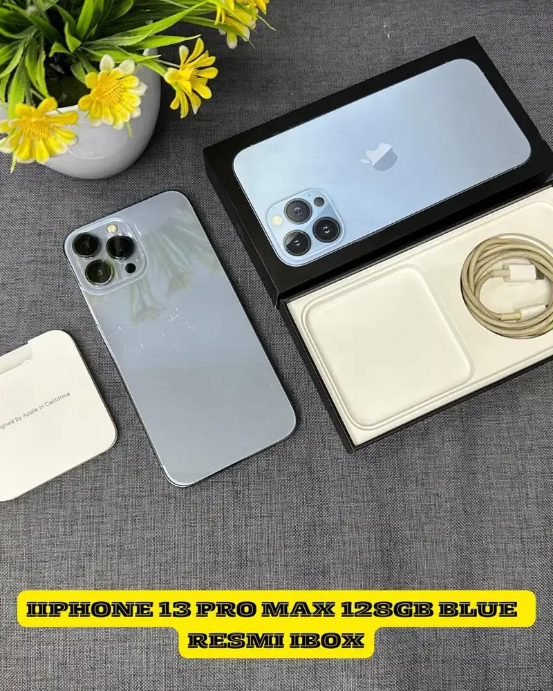 Iphone 13 pro max 128gb sierra blue ibox