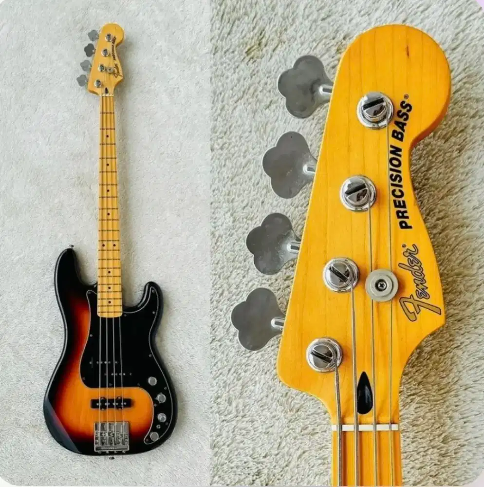 Fender Deluxe Active P-Bass Special Mexico + Hardcase Crossrock