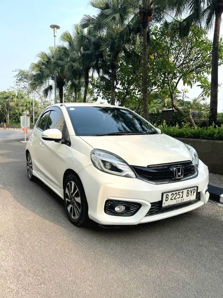 [Km 40rb] Honda Brio RS 1.2 AT 2019/2018 Putih