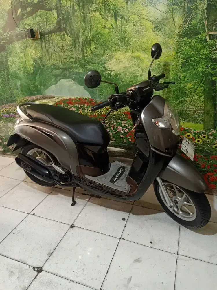 Honda Scoopy th 2018 original istimewa