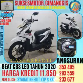 BEAT CBS LED TERMURAH CASHBACK UPTO 700RIBUAN FREE OLI 3 BLN
