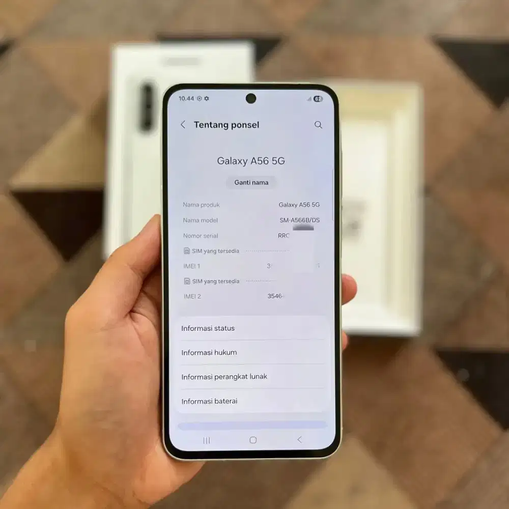 SAMSUNG A56 5G garansi masi 1thn