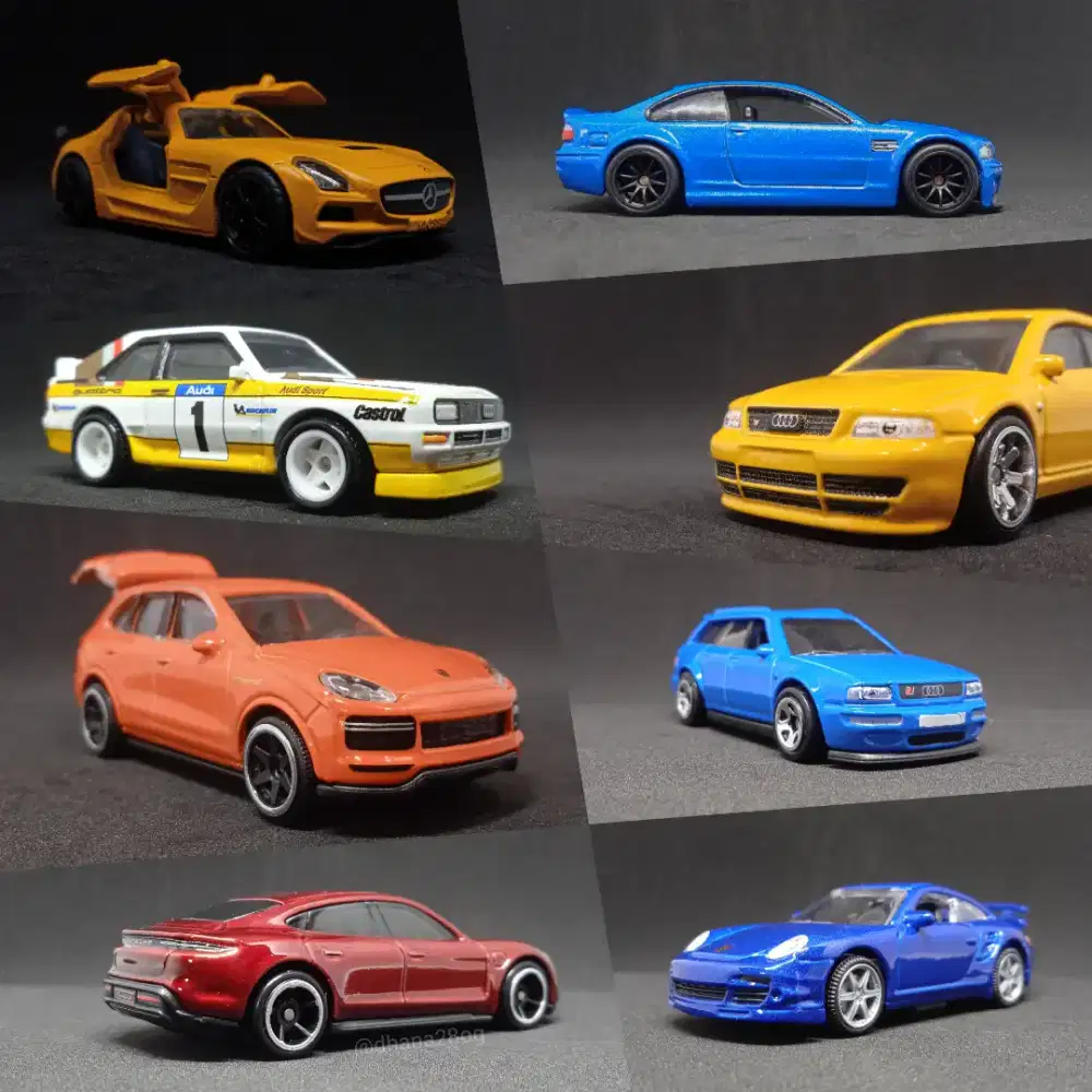 Paket Hot Wheels Majorette BBurago Siku Mercedes BMW Porsche Audi
