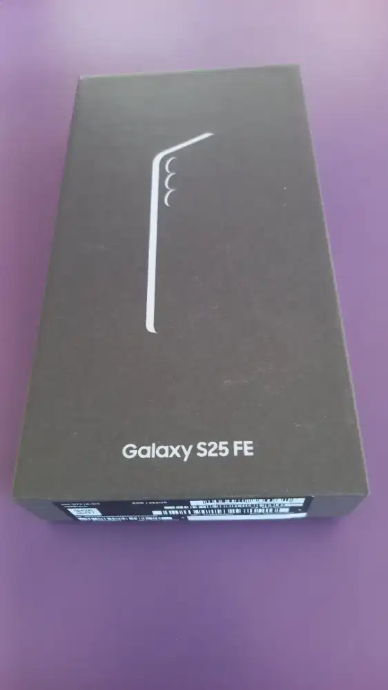 Samsung S25 FE 8/256 black resmi