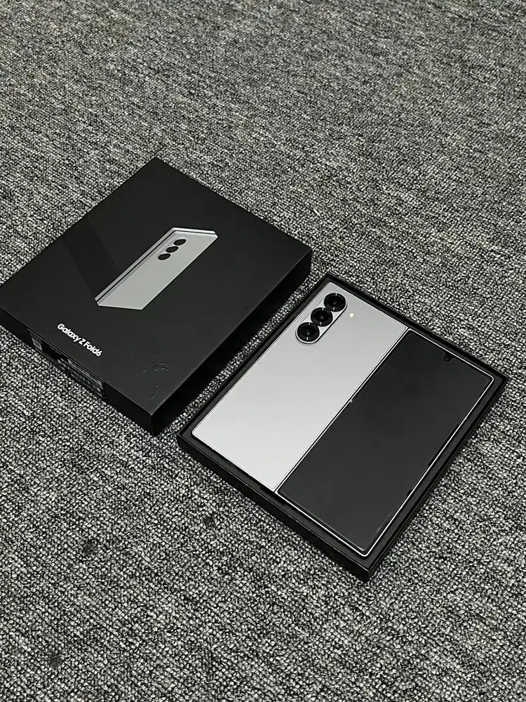 Samsung Z Fold 6 ram 12/256gb fullset original resmi sein silver