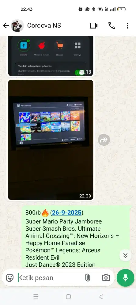 Games Nintendo Switch OLED V2 V1 Lite Primary