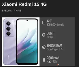 Redmi 15 NFc 7000mah