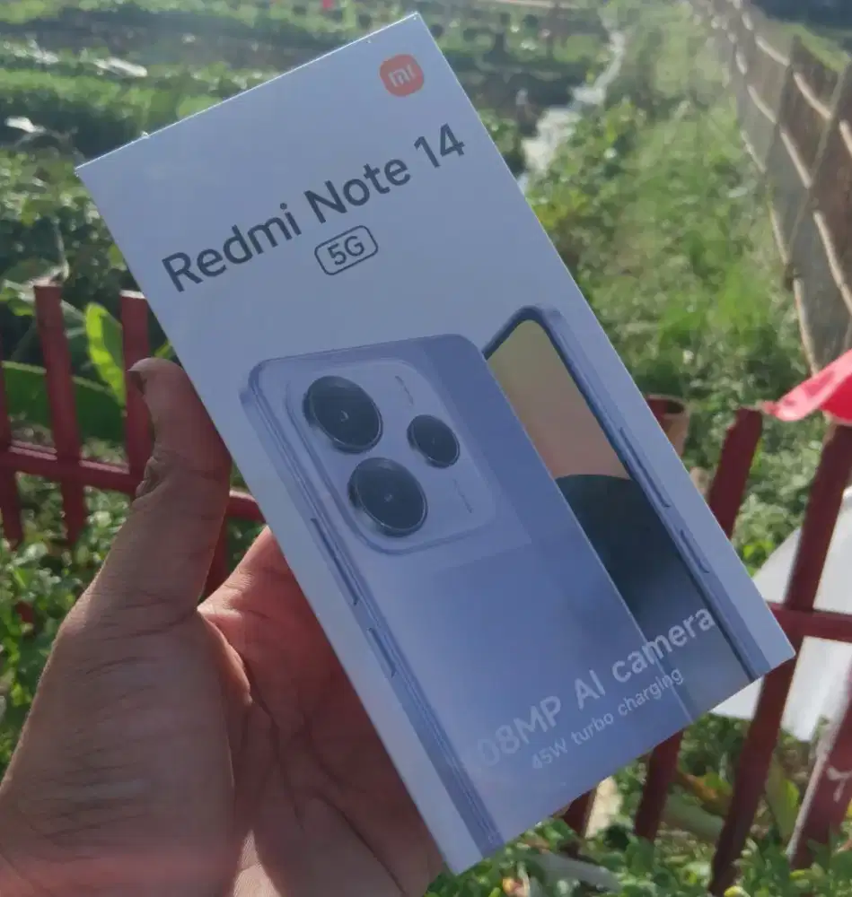 Xiaomi Redmi Note 14 5G 8GB+256GB Black BNIB Garansi Resmi Indonesia