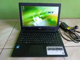 Laptop acer one 14 z1401 slim normal tinggal pake