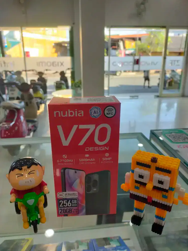 nubia v70 design 8/256
